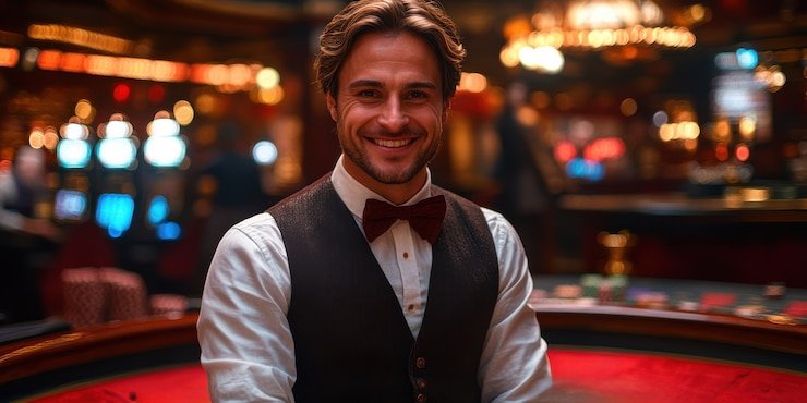 Live-dealer table view Live casino table interface at jamuslot login